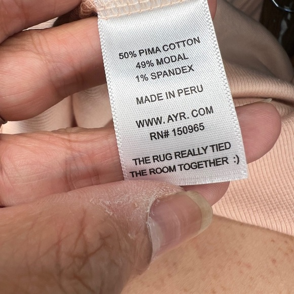 AYR The flex tank XS peach - Picture 3 of 4